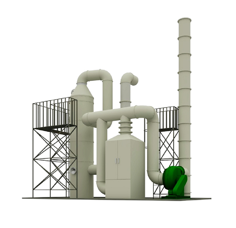 廢氣處理塔(立式) - 凱頂科技